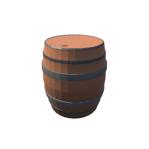 Single Large Med Barrel Closed